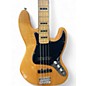 Used Squier Jazz Bass Natural Electric Bass Guitar