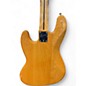Used Squier Jazz Bass Natural Electric Bass Guitar