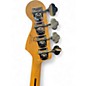 Used Squier Jazz Bass Natural Electric Bass Guitar