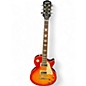 Used Epiphone Les Paul Standard Cherry Sunburst Solid Body Electric Guitar thumbnail