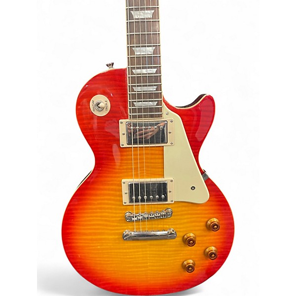 Used Epiphone Les Paul Standard Cherry Sunburst Solid Body Electric Guitar