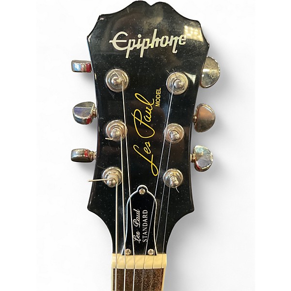 Used Epiphone Les Paul Standard Cherry Sunburst Solid Body Electric Guitar