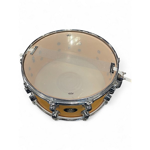 Used Mapex 14X5.5 Black Panther Rullante Snare Natural Drum