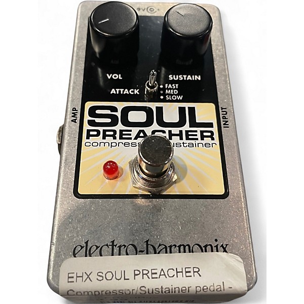 Used Electro-Harmonix Soul Preacher Nano Compressor / Sustainer Effect Pedal
