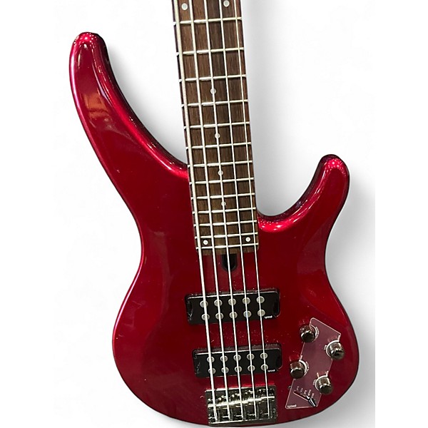 Used Yamaha TRBX305 Candy Apple Red Electric Bass Guitar