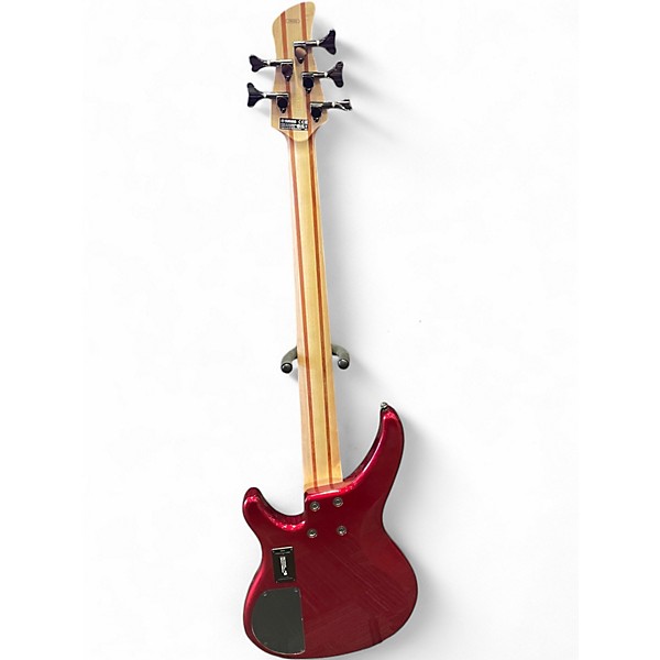 Used Yamaha TRBX305 Candy Apple Red Electric Bass Guitar