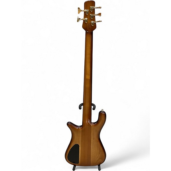 Used Spector NS5XL 2 Tone Sunburst Electric Bass Guitar