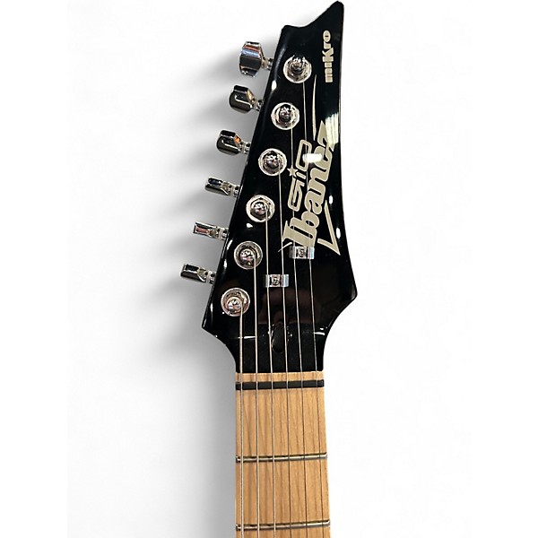 Used Ibanez GRGM21M Gio miKro Black Solid Body Electric Guitar