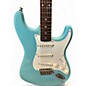 Used Fender Eric Johnson Signature Stratocaster Left Handed Tropical Turquoise Electric Guitar