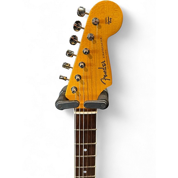 Used Fender Eric Johnson Signature Stratocaster Left Handed Tropical Turquoise Electric Guitar