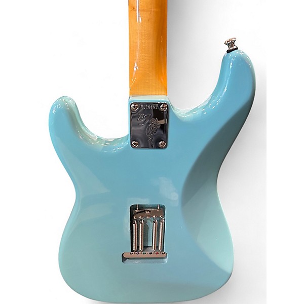 Used Fender Eric Johnson Signature Stratocaster Left Handed Tropical Turquoise Electric Guitar