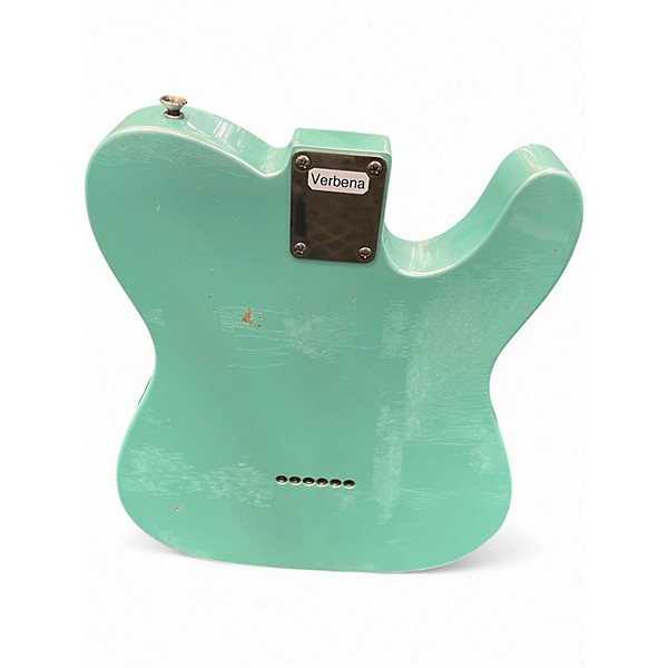 Used LsL Instruments Verbana Bad Bone Left Handed Distress Level Medium Seafoam Pearl Electric Guitar
