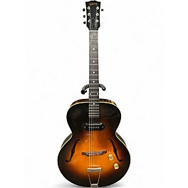 Vintage 1950s Gibson ES125 Vintage Sunburst Hollow Body Electric Guitar