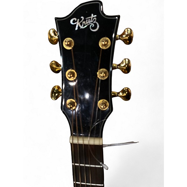 Used Krutz KD24SC Natural Acoustic Guitar