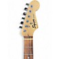 Used Squier Strat Black Solid Body Electric Guitar