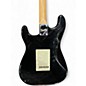 Used Squier Strat Black Solid Body Electric Guitar