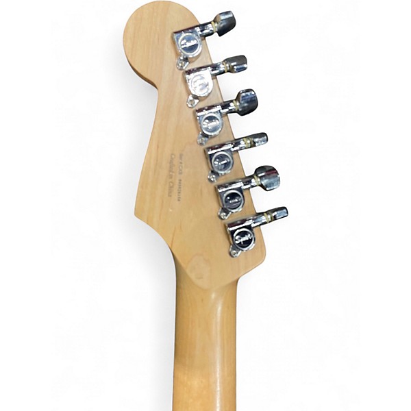 Used Squier Strat Black Solid Body Electric Guitar