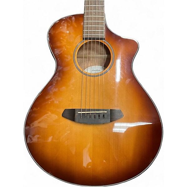 Used Breedlove DISCOVERY COMPANION Sunburst Acoustic Electric Guitar
