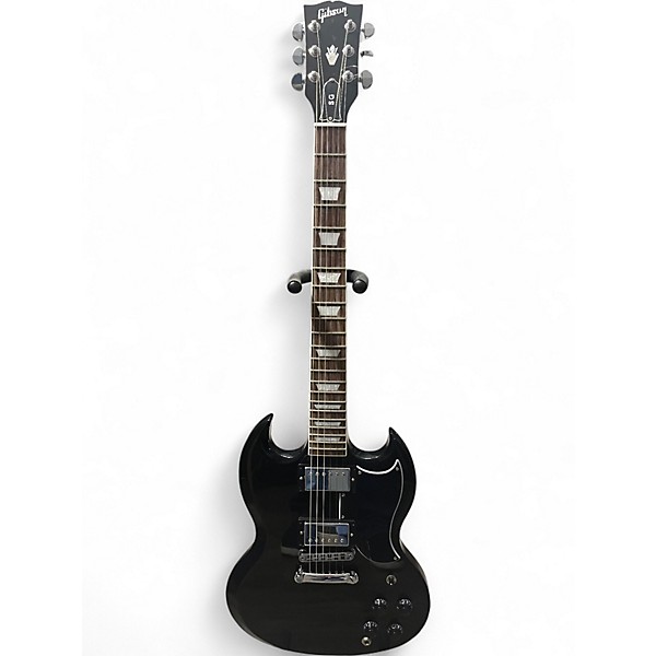 Used Gibson SG Standard Ebony Solid Body Electric Guitar