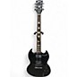 Used Gibson SG Standard Ebony Solid Body Electric Guitar thumbnail