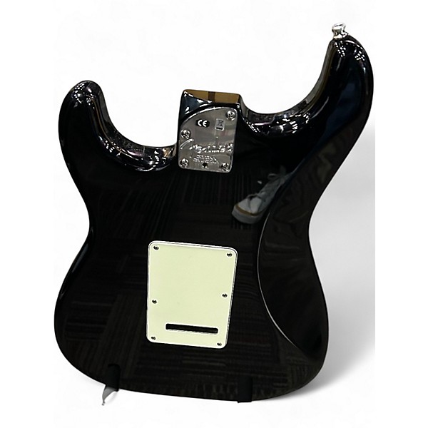 Used Fender AMERICAN DELUXE STRATOCASTER SHAWBUCKER Black Solid Body Electric Guitar