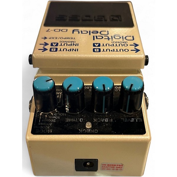 Used BOSS DD7 Digital Delay Effect Pedal