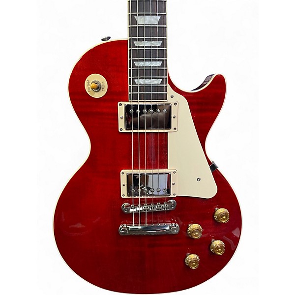 Used Gibson LES PAUL STANDARD 50S Wine Red Solid Body Electric Guitar