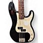 Used Fender Standard Precision Bass Black Electric Bass Guitar