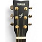 Used Yamaha FX335C Black Acoustic Electric Guitar