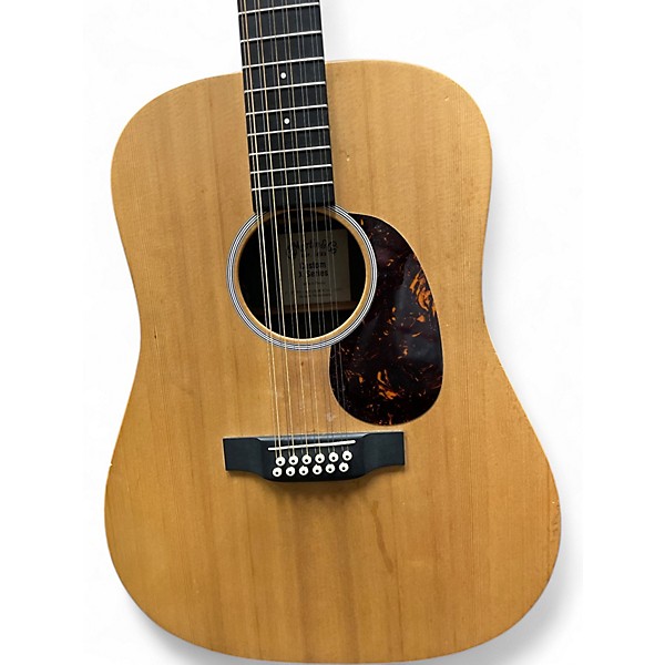 Used Martin X SERIES CUTSOM 12 STRING Natural 12 String Acoustic Electric Guitar