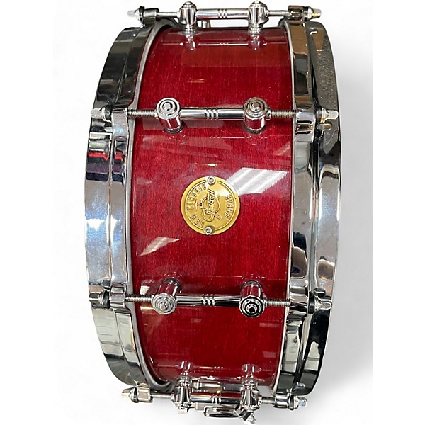 Used Gretsch Guitars 4.5X14 new classic snare Candy Apple Red Drum