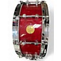 Used Gretsch Guitars 4.5X14 new classic snare Candy Apple Red Drum