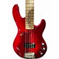 Used G&L L-1505 Trans Red Electric Bass Guitar