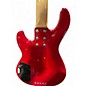 Used G&L L-1505 Trans Red Electric Bass Guitar