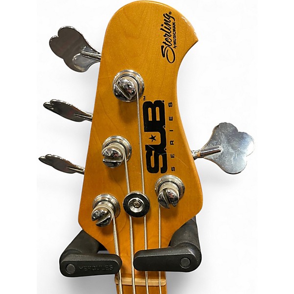 Used Sterling by Music Man Sub Series Bass Black Electric Bass Guitar