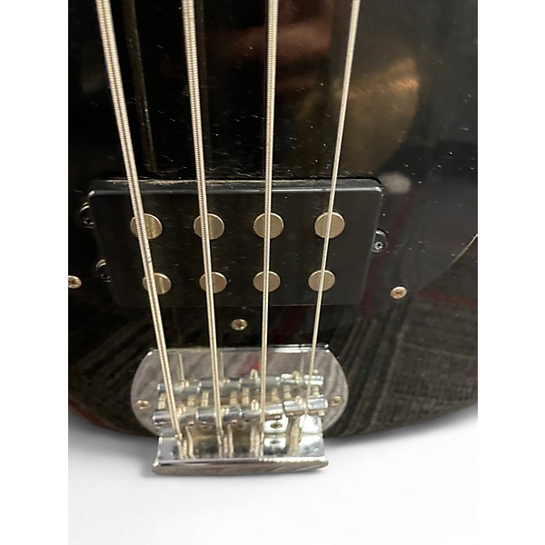 Used Sterling by Music Man Sub Series Bass Black Electric Bass Guitar