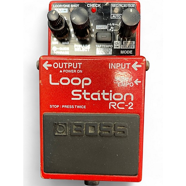 Used BOSS RC2 Loop Station Pedal