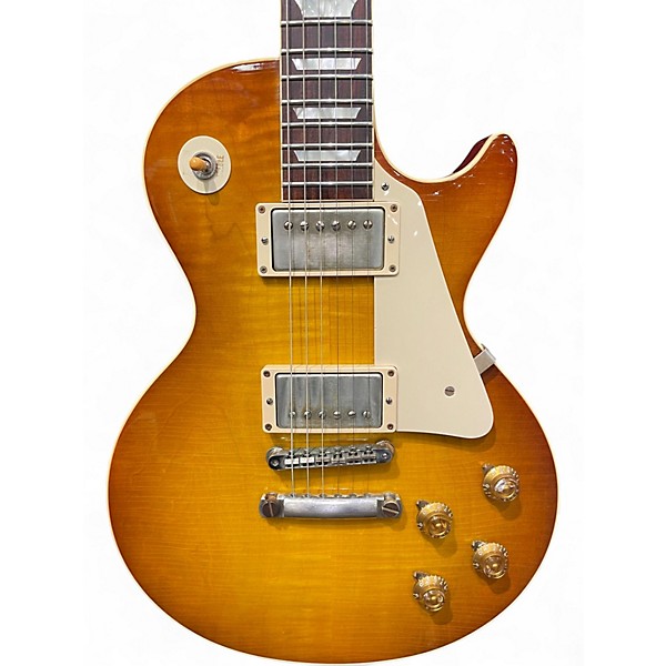 Used 2017 Gibson CUSTOM SHOP R8 MURPHY AGED Lemonburst Solid Body Electric Guitar