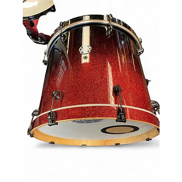 Used Mapex 5 Piece ARMORY Red to Black Fade Drum Kit