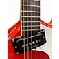 Vintage 1960s Moserite Combo Cherry Hollow Body Electric Guitar