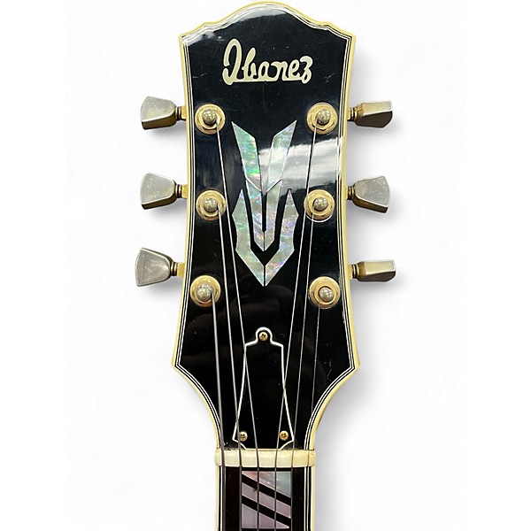 Vintage 1977 Ibanez Johnny Smith 2461NT Natural Hollow Body Electric Guitar