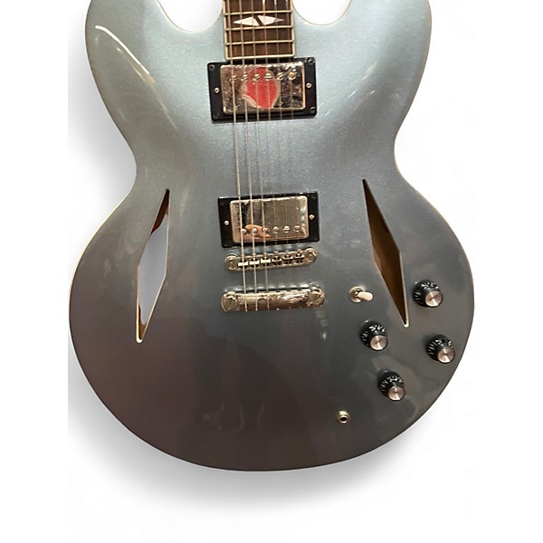 Used Epiphone DAVE GROHL DG335 Blue Solid Body Electric Guitar
