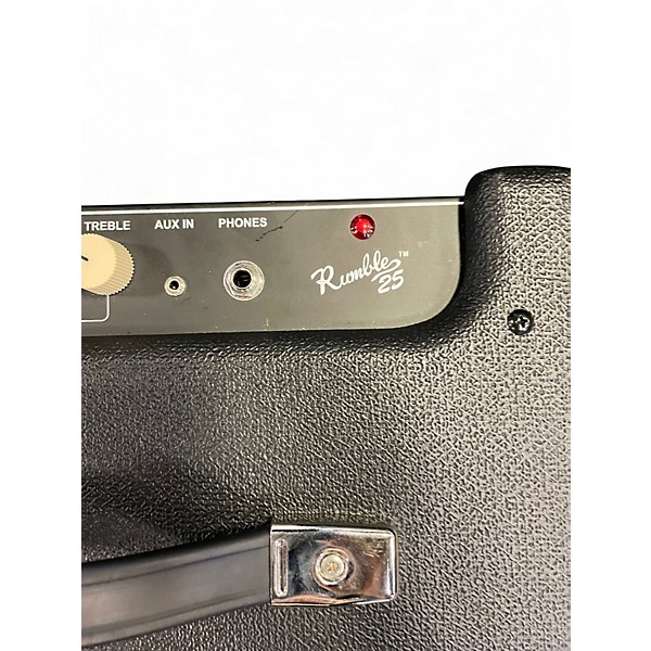 Used Fender Rumble V3 25w 1x8 Bass Combo Amp
