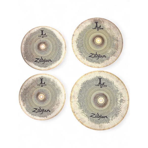 Used Zildjian 14in L80 Series LV468 Low Volume Cymbal Pack Cymbal