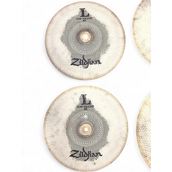 Used Zildjian 14in L80 Series LV468 Low Volume Cymbal Pack Cymbal