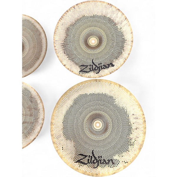 Used Zildjian 14in L80 Series LV468 Low Volume Cymbal Pack Cymbal