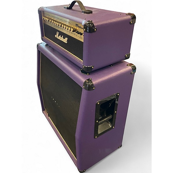 Used Marshall MG100HDFX 100W + MG412A HALF STACK LTD PURPLE