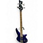 Used Jackson Spectra Bass JS3 Blue Electric Bass Guitar thumbnail