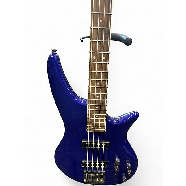 Used Jackson Spectra Bass JS3 Blue Electric Bass Guitar