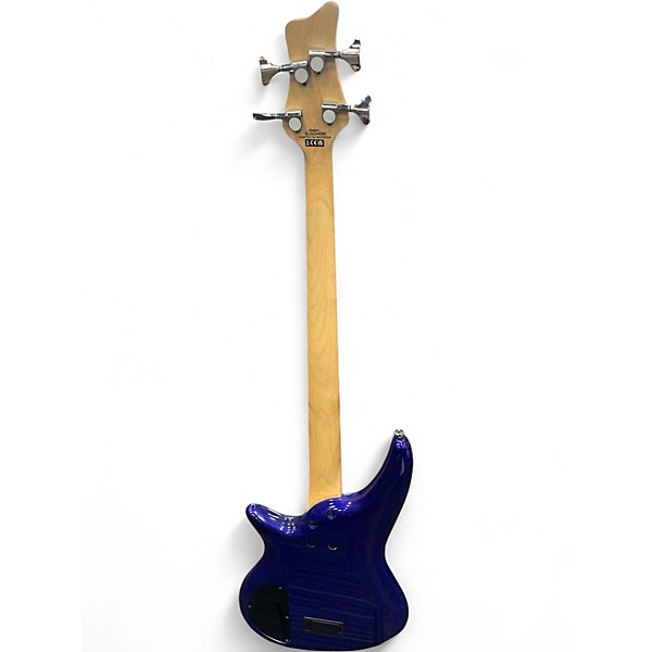 Used Jackson Spectra Bass JS3 Blue Electric Bass Guitar